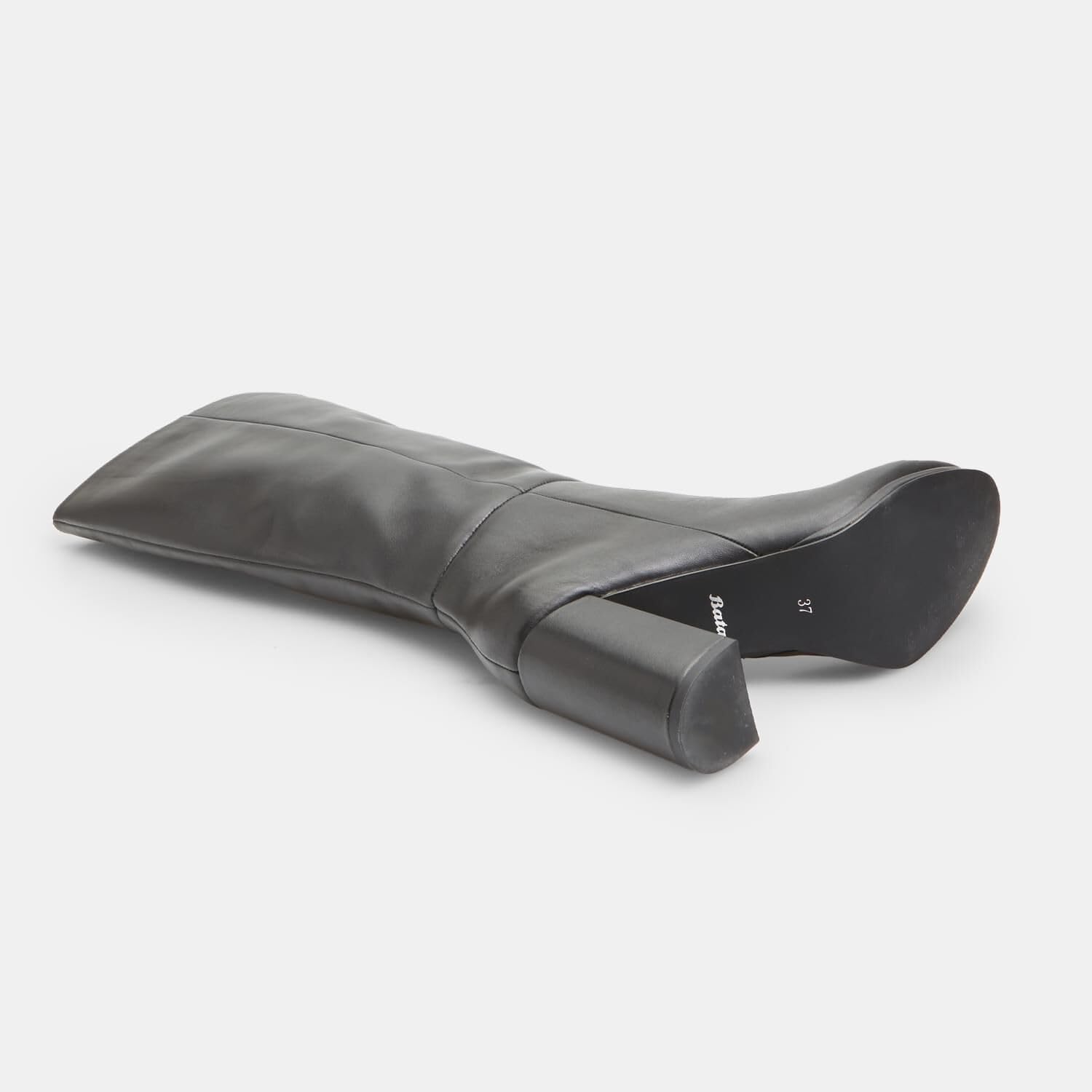 Bata Bottes Femme Cuir Talon Plateforme Zip