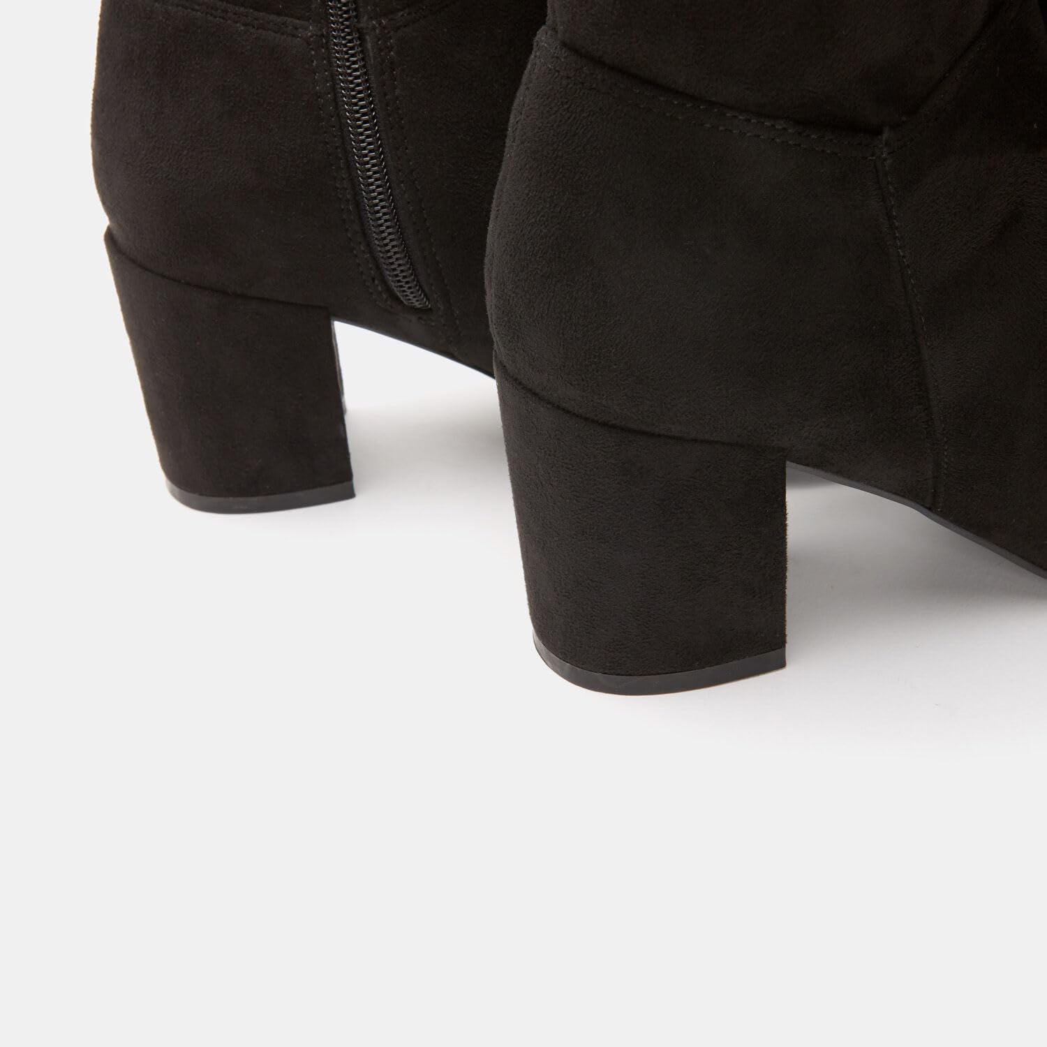 Bata bottes femme cuissardes cuir velours hautes