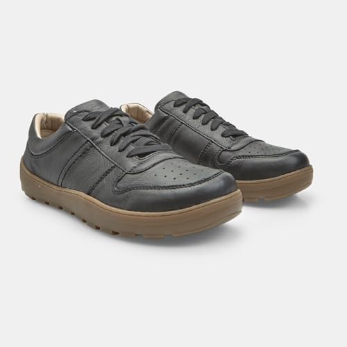 Bata Sneakers Barefoot sneakers cuir homme noir léger