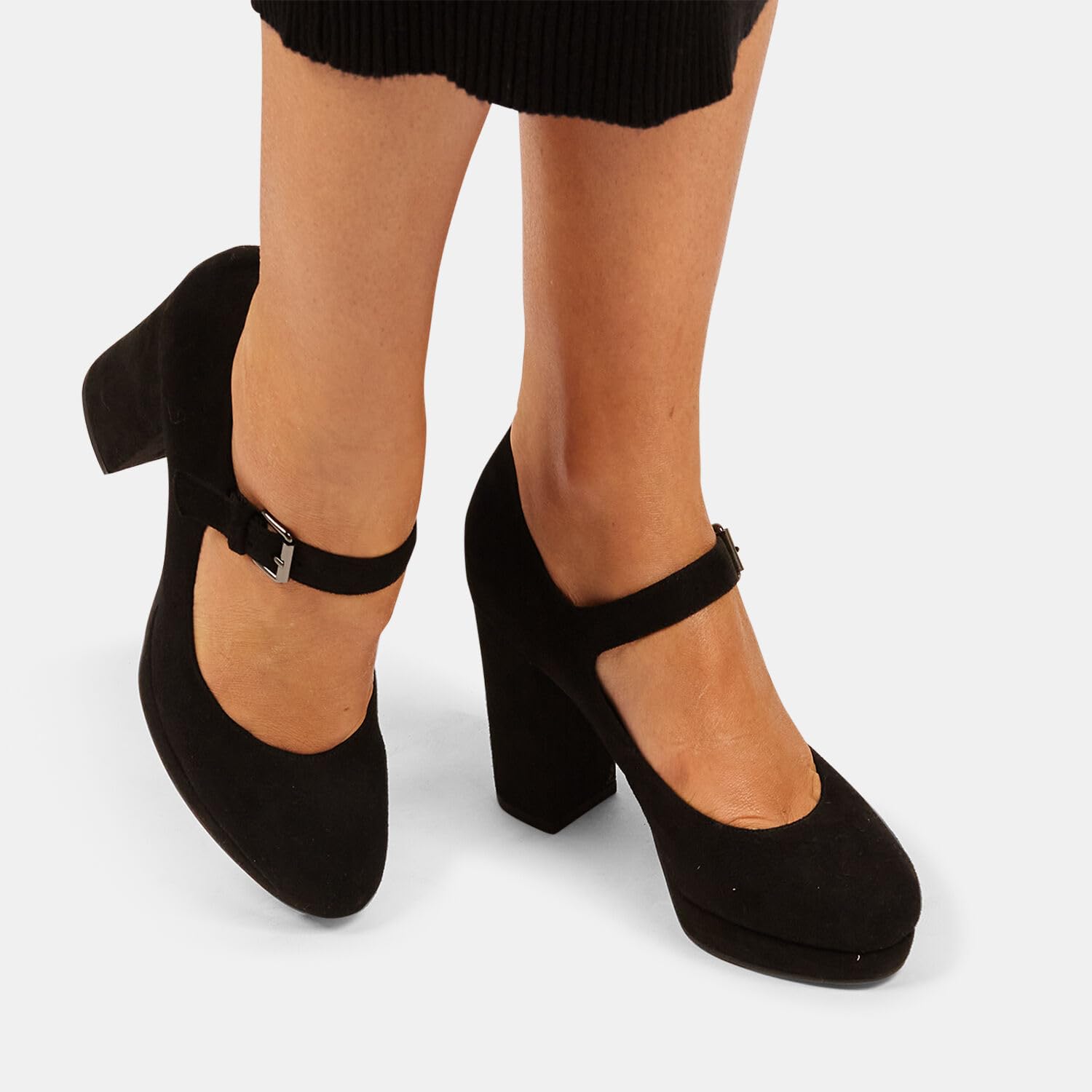 Bata Escarpins large talon plateau - chaussures talons