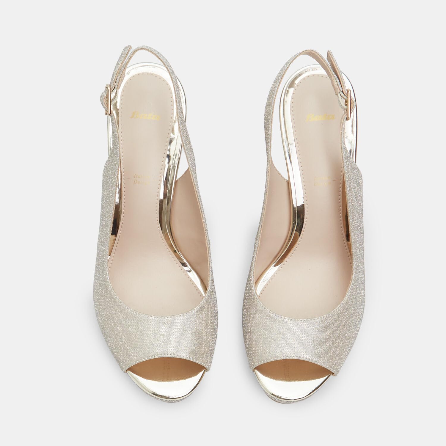 Bata Slingback bout ouvert talon 9 cm