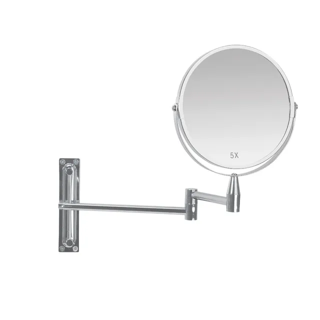 Andrea House Bain miroir grossissant métal extensible