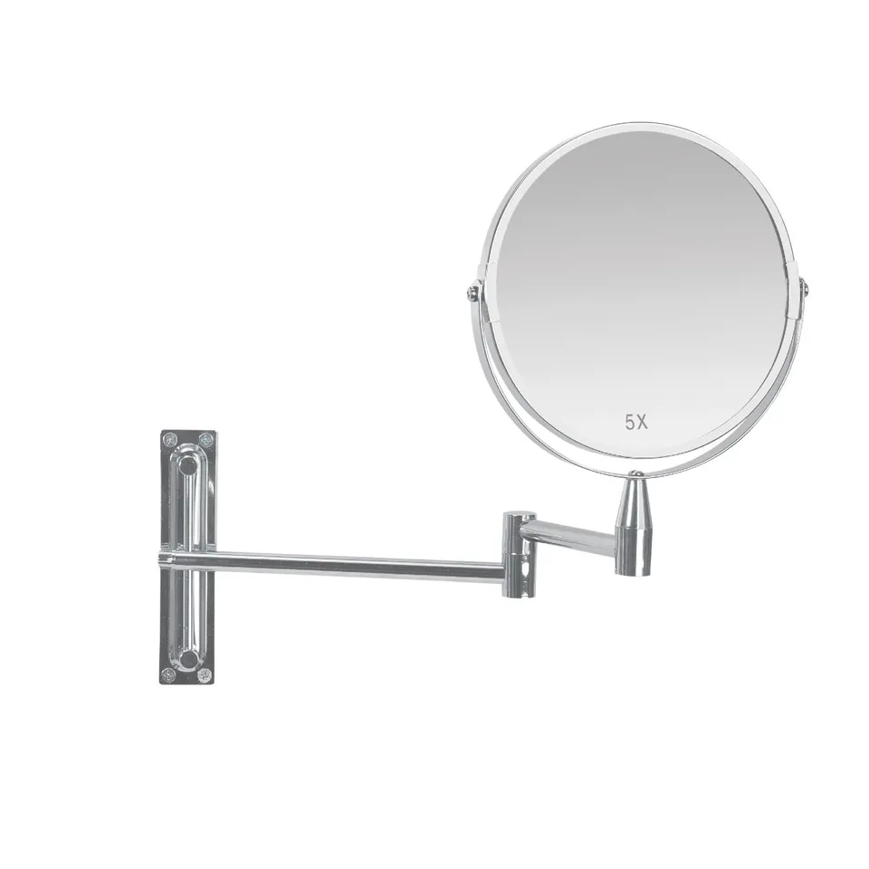 Andrea House Bain miroir grossissant métal extensible