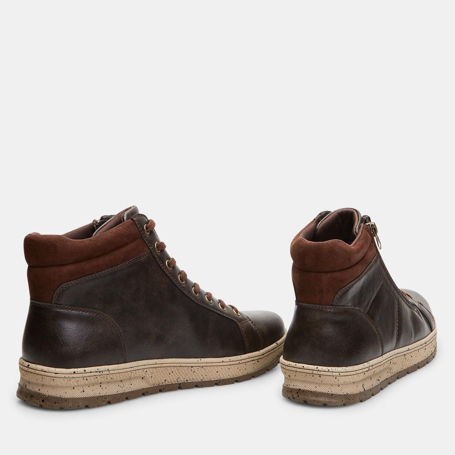 Bata Bottines homme à lacets et zip bottines confort