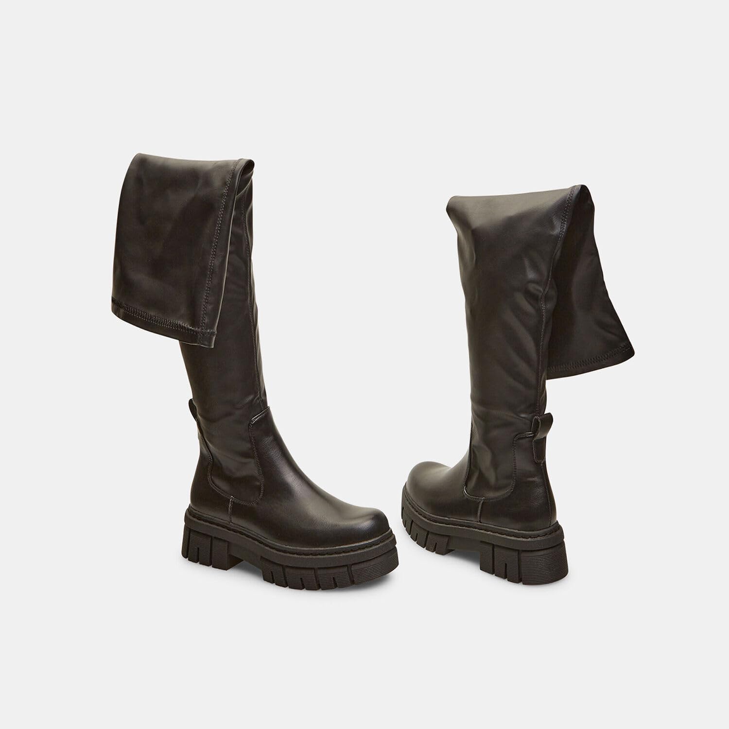 Bata Bottes cuissardes femme effet cuir