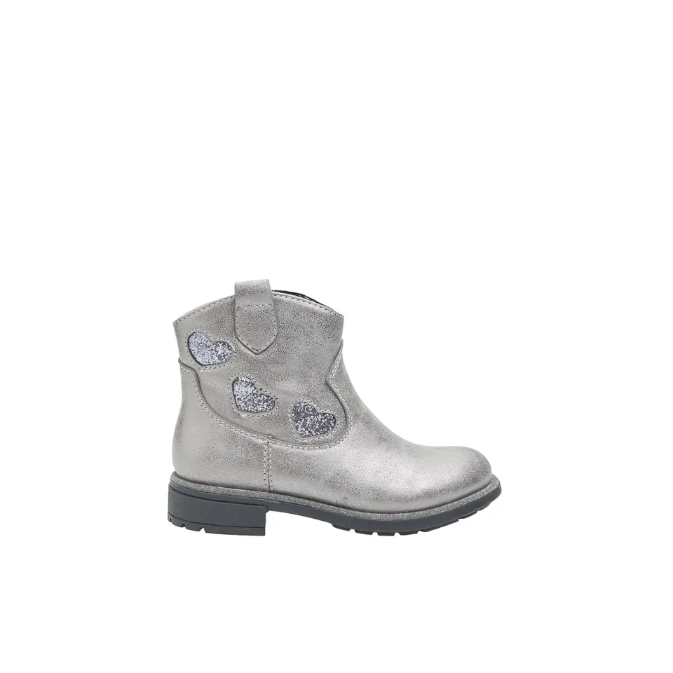 Bata Bubblegummers bottine fille cœurs lurex
