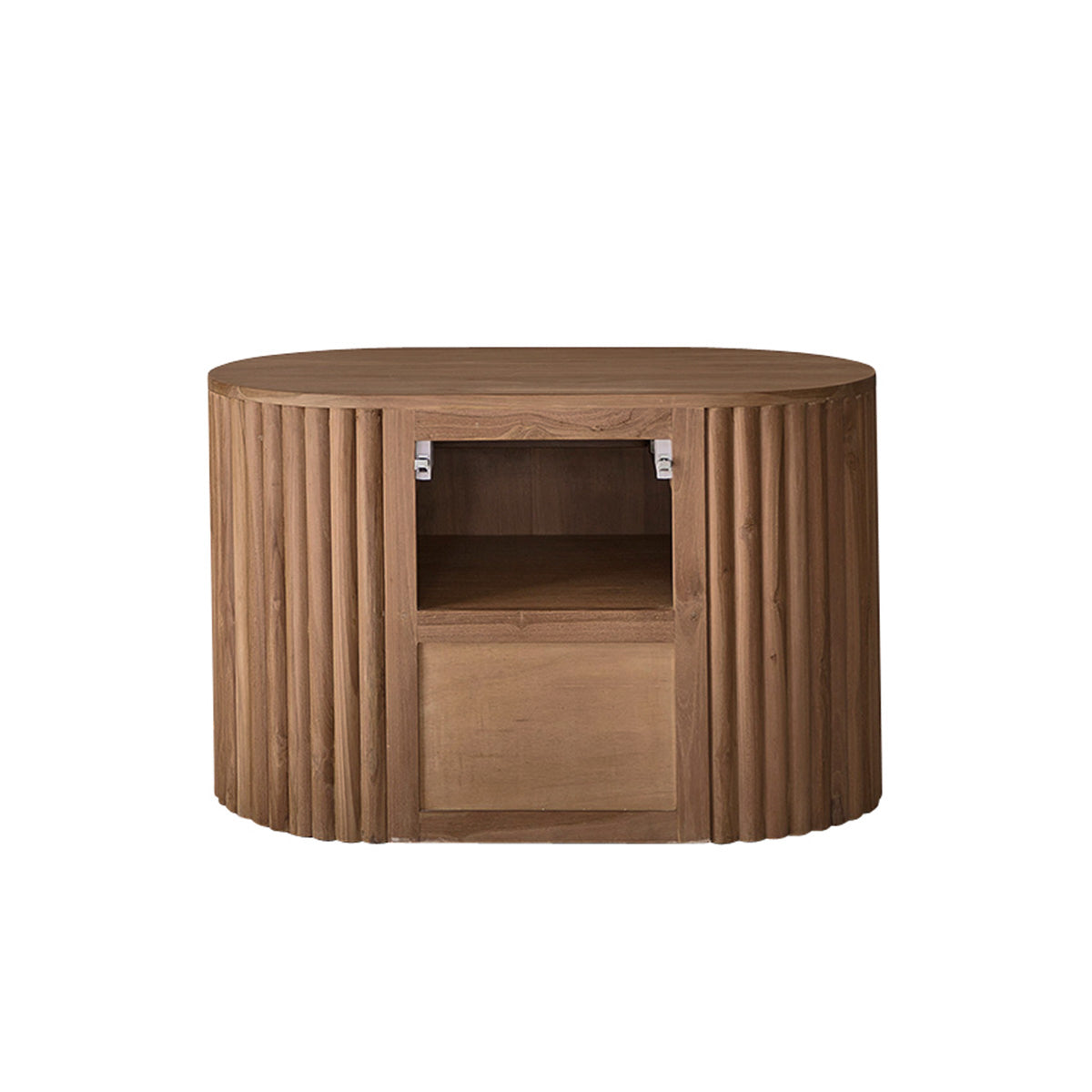 Berah Getah Belize meuble salle bain teck 90 cm suspendu