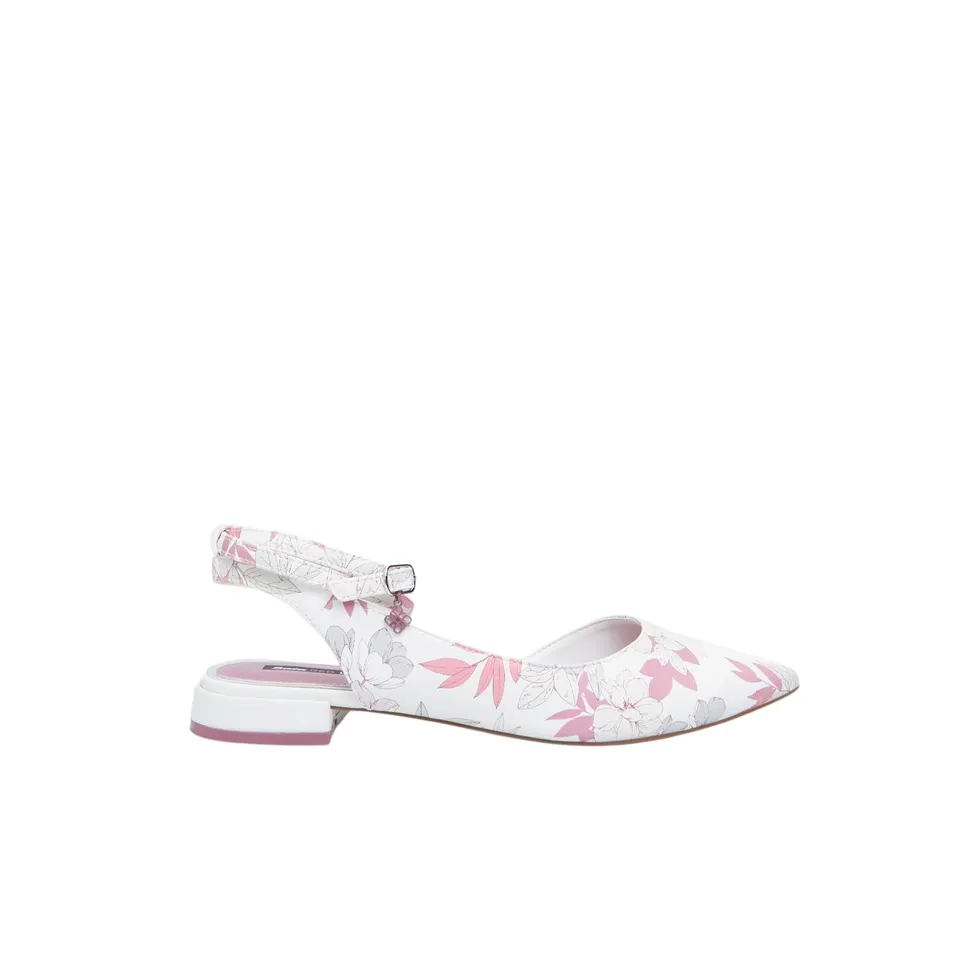 Bata Red Label ballerines slingback floral bride