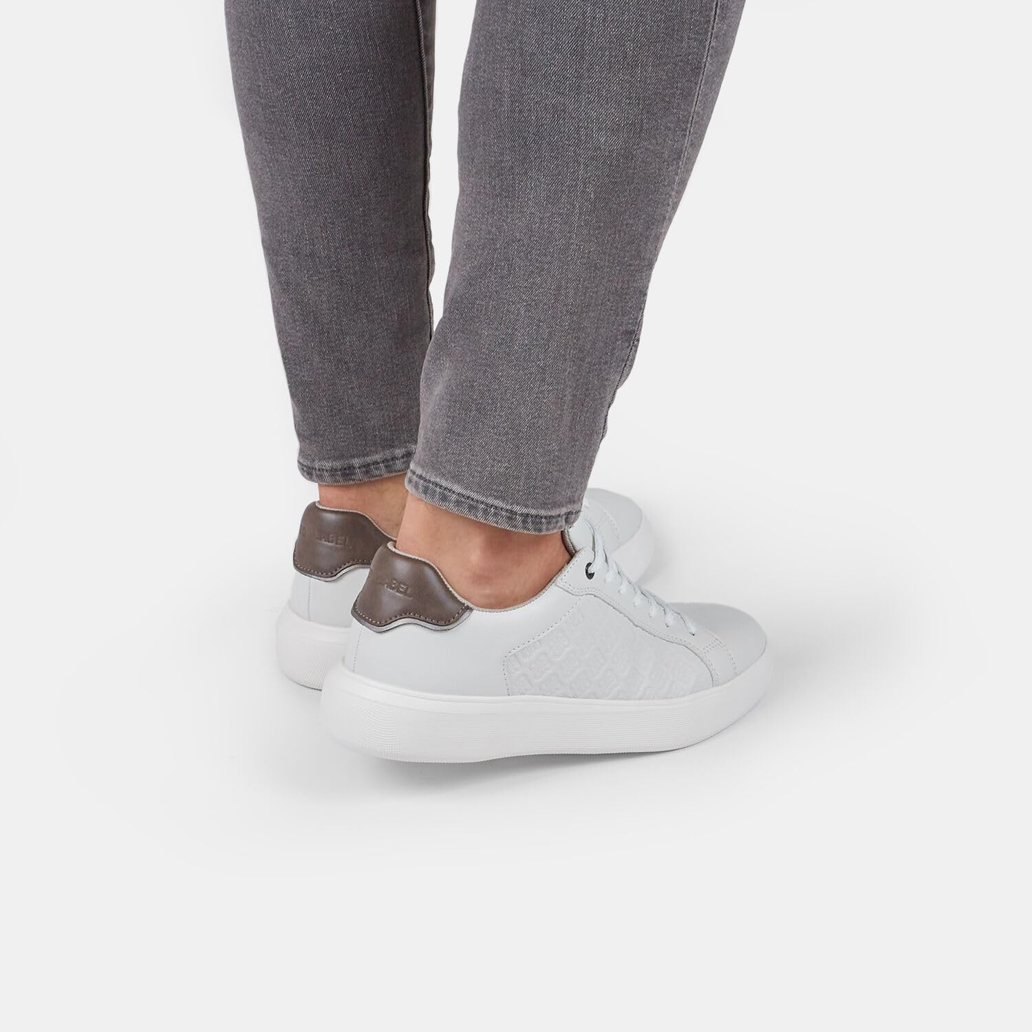 Bata Red Label Sneakers Basket Homme Logos