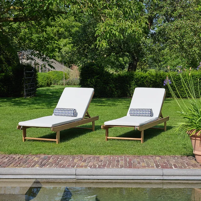 Berah Getah Jardin bain de soleil acacia huilé lot de 2