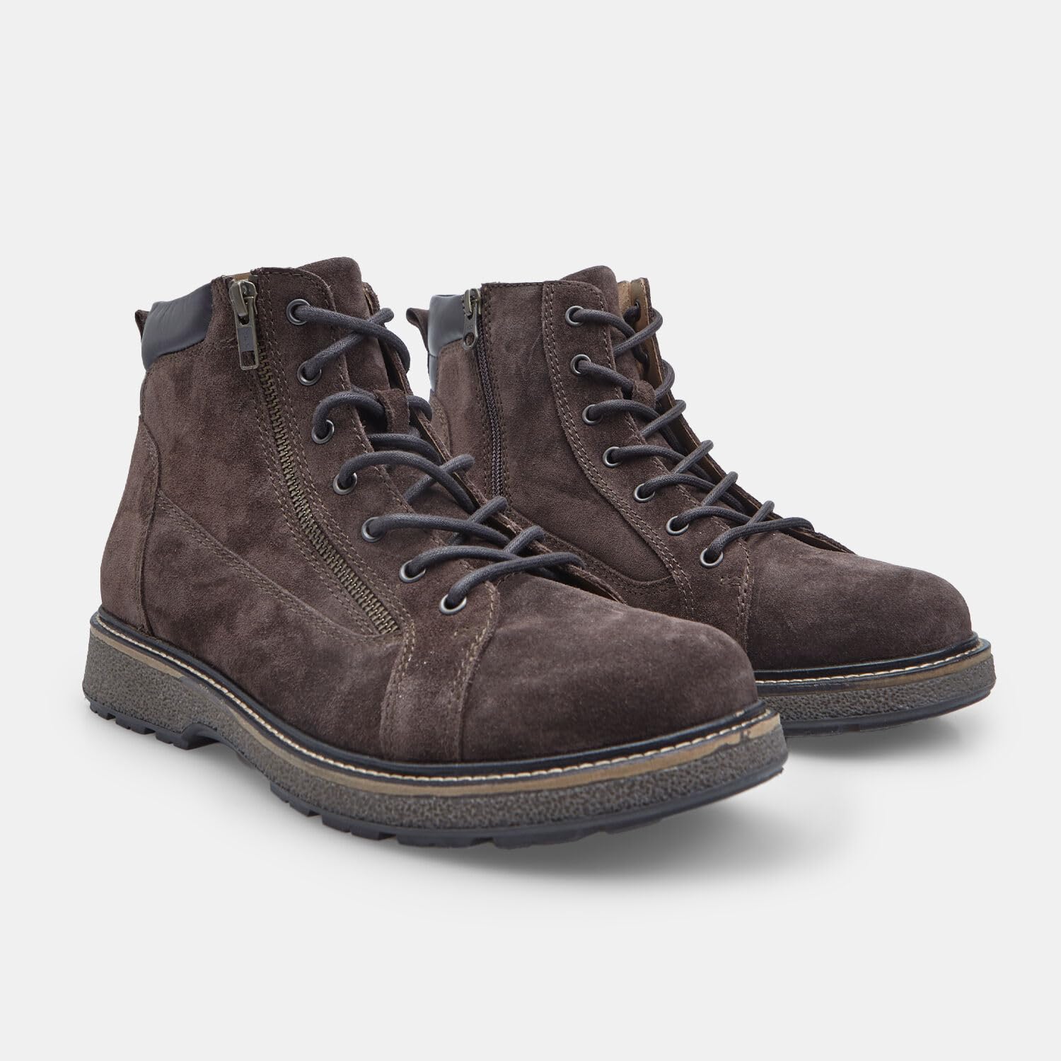Bata Bottine lacets daim homme confortable