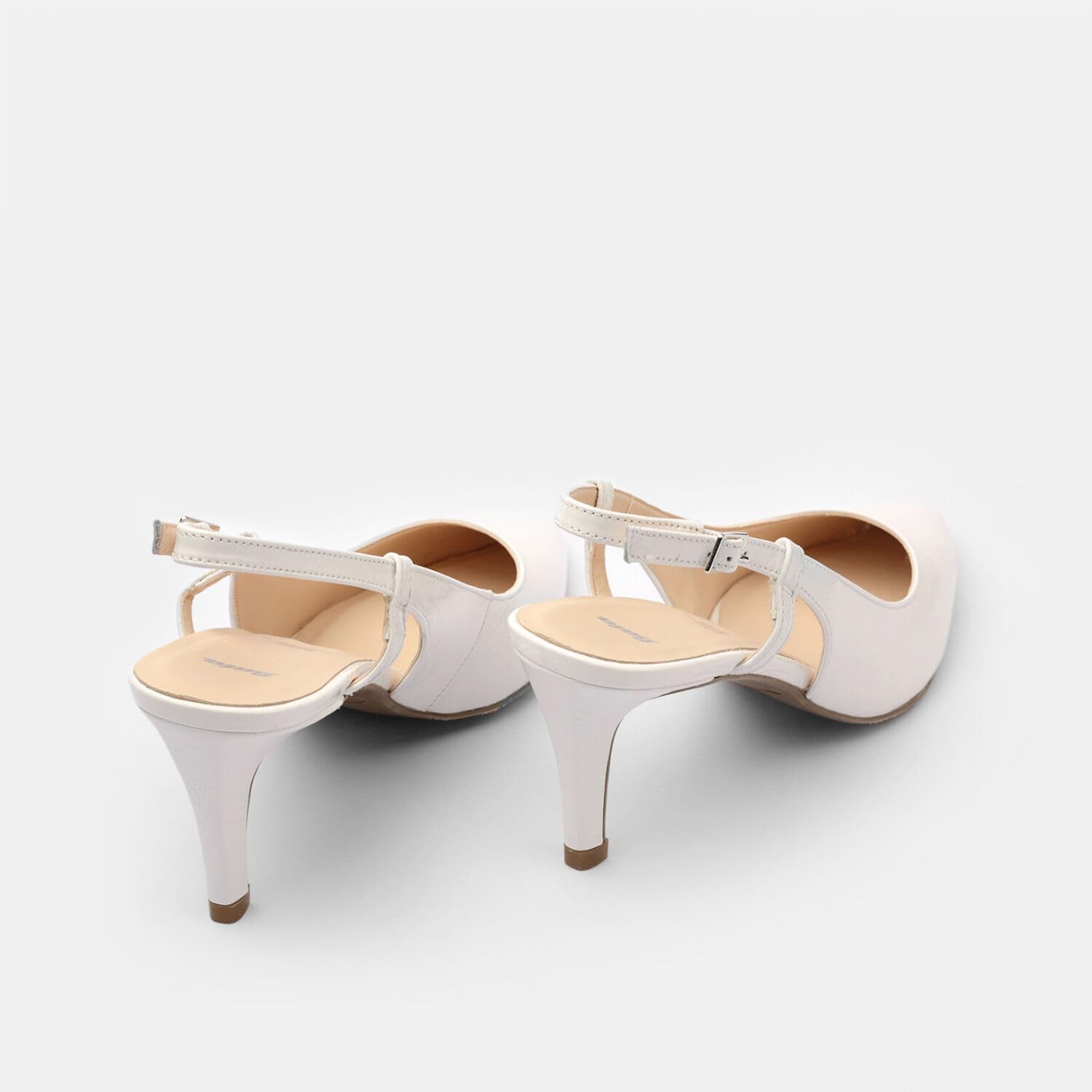 Bata Slingback Cuir Escarpins Femme Talon 9 cm
