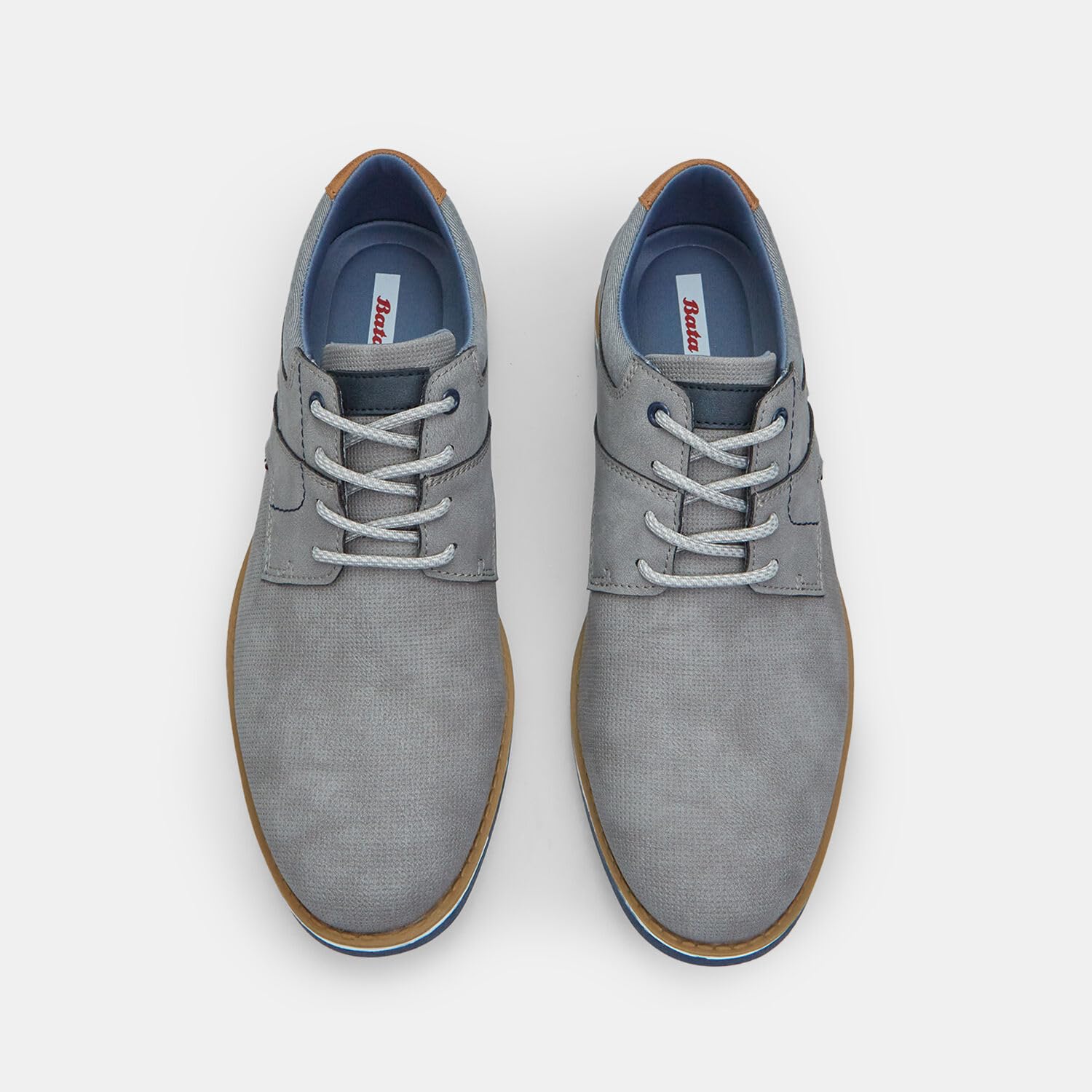 Bata Derby chaussures à lacets homme cuir
