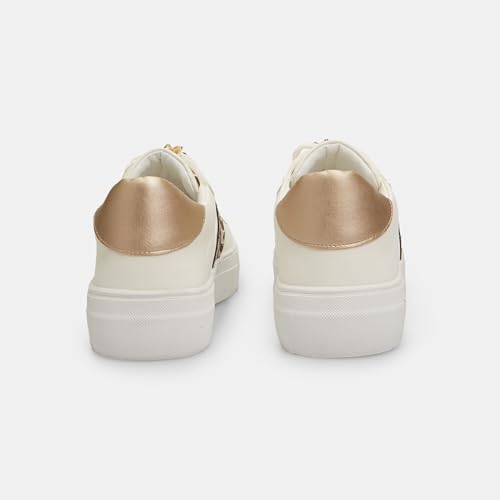 Bata Sneakers femme animalier bijou confort