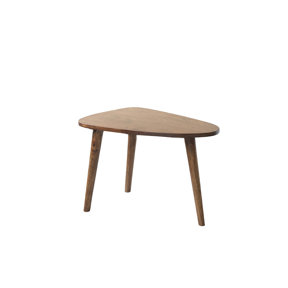 Berah Getah Brune table basse mindi noyer 62 cm