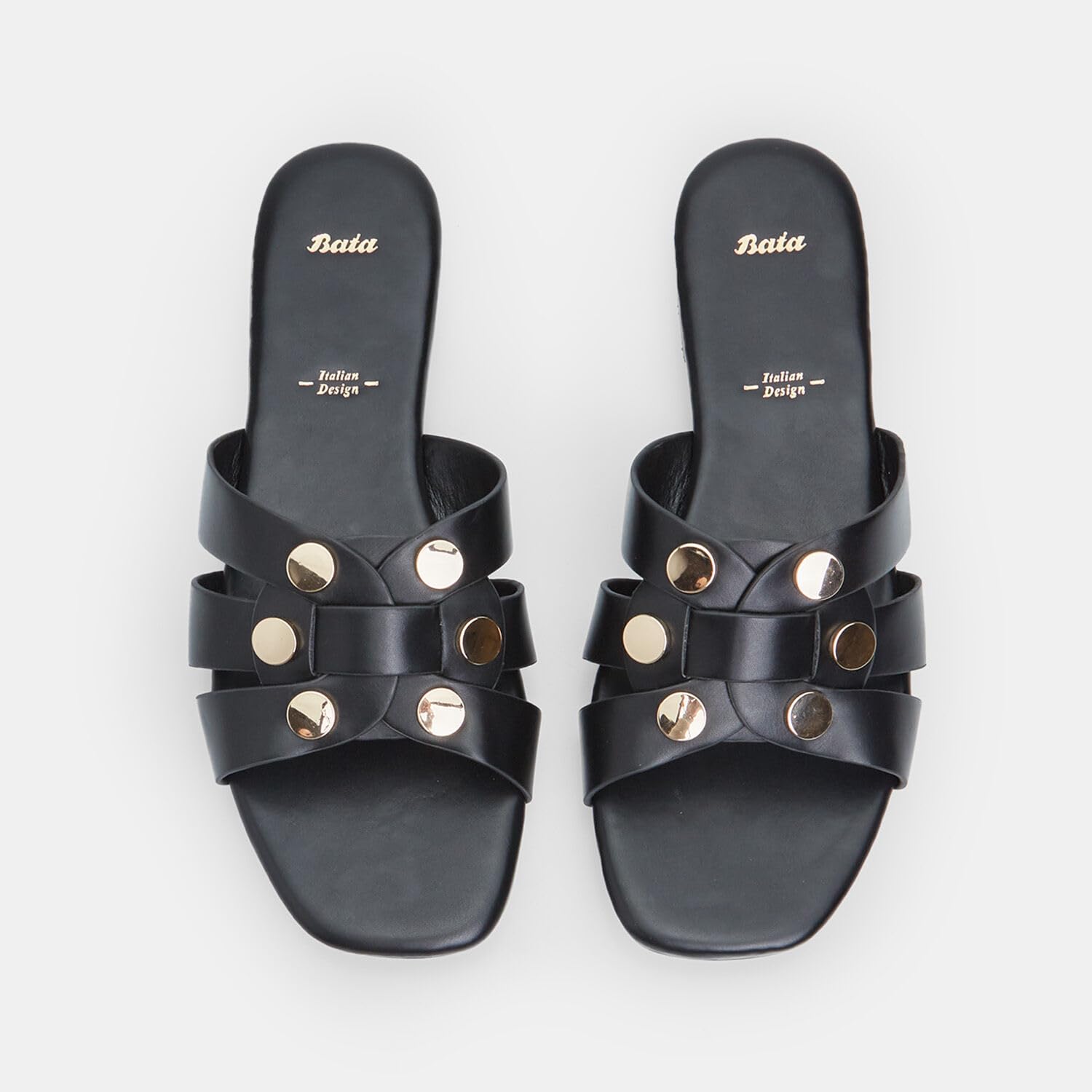 Bata Mules plates femme légères confort quotidien
