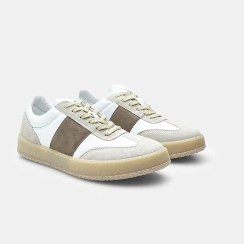 Bata Sneakers Homme Cuir 41 EU Baskets Lacets Confort