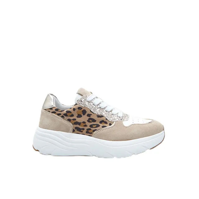 Bata Sneakers baskets femme beige confort ville