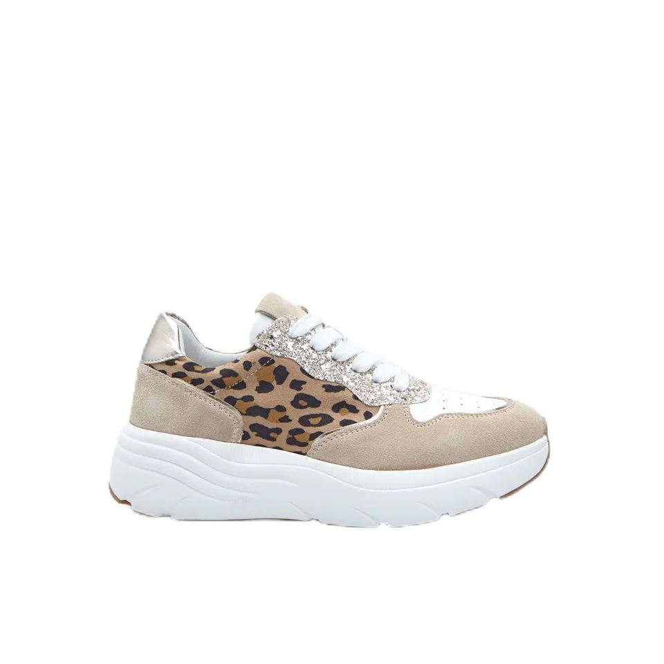 Bata Sneakers baskets femme beige confort ville