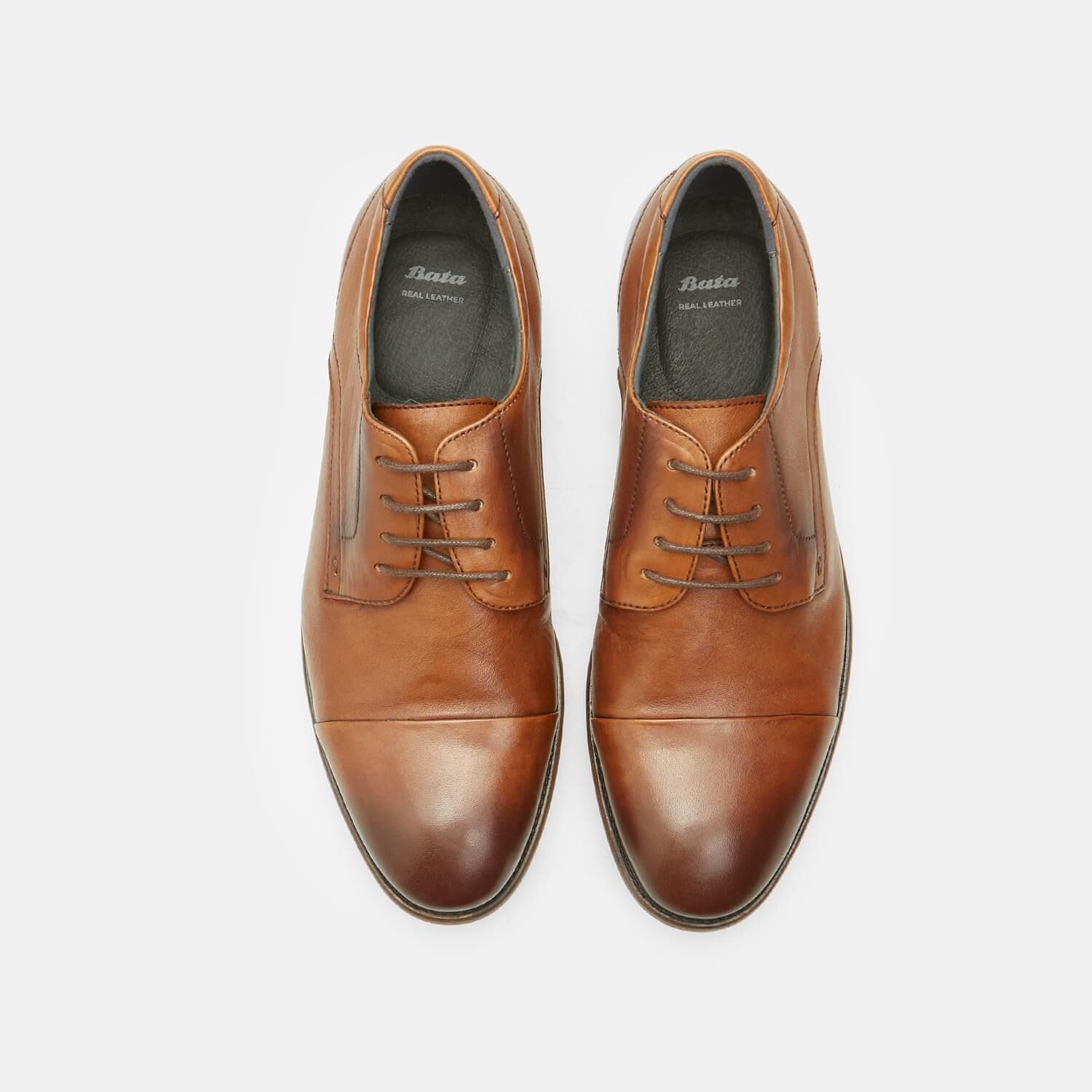 Bata Derby cuir homme à lacets classiques