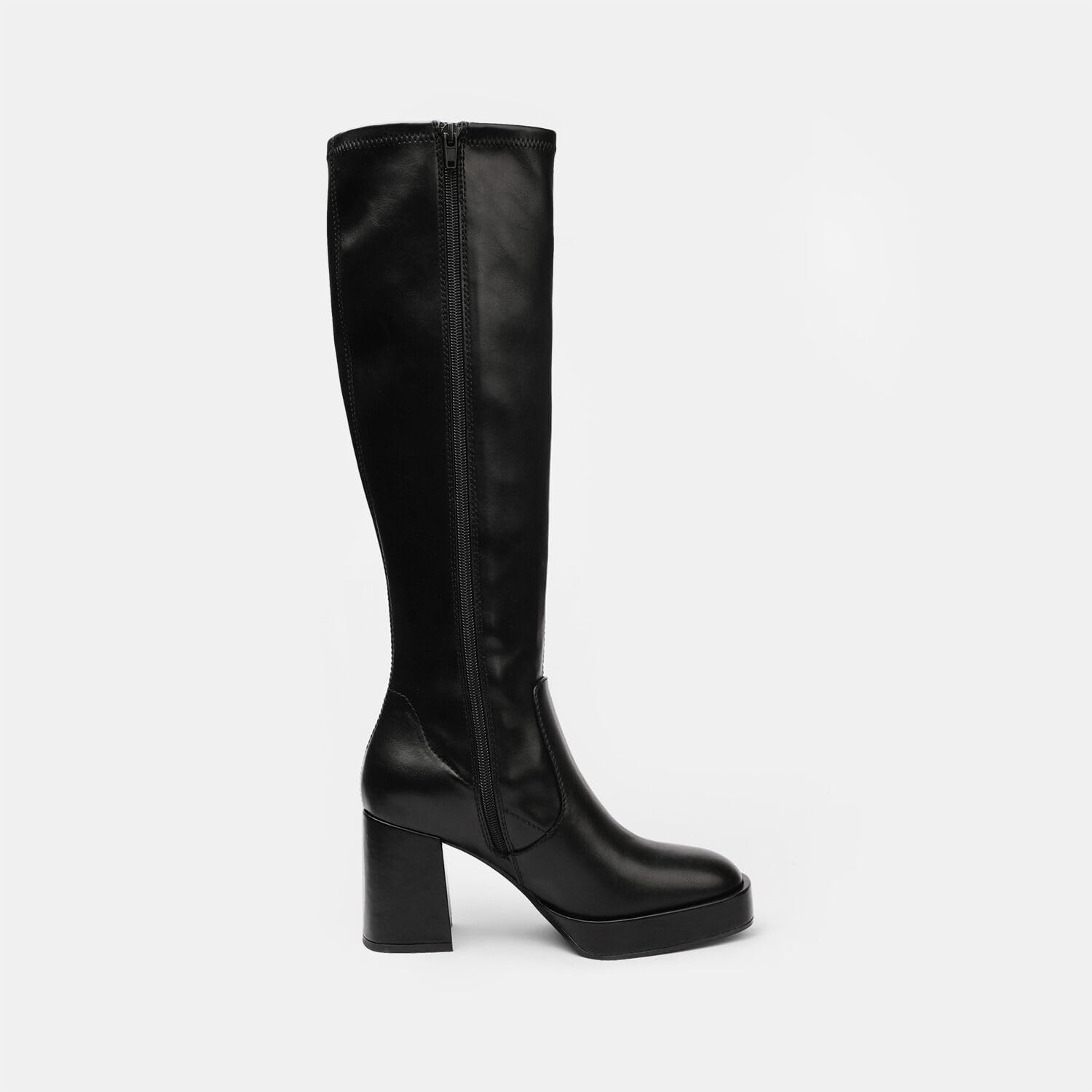 Bata Bottes femme à talon large bottes plateau souples