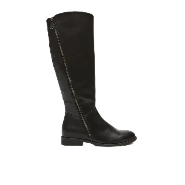 Bata Bottes bottes femme similicuir zip montantes