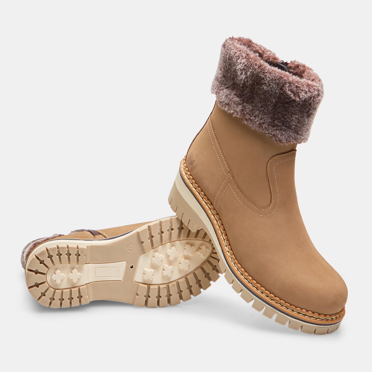 Weinbrenner Bata bottines femme fourrure doublée chaude