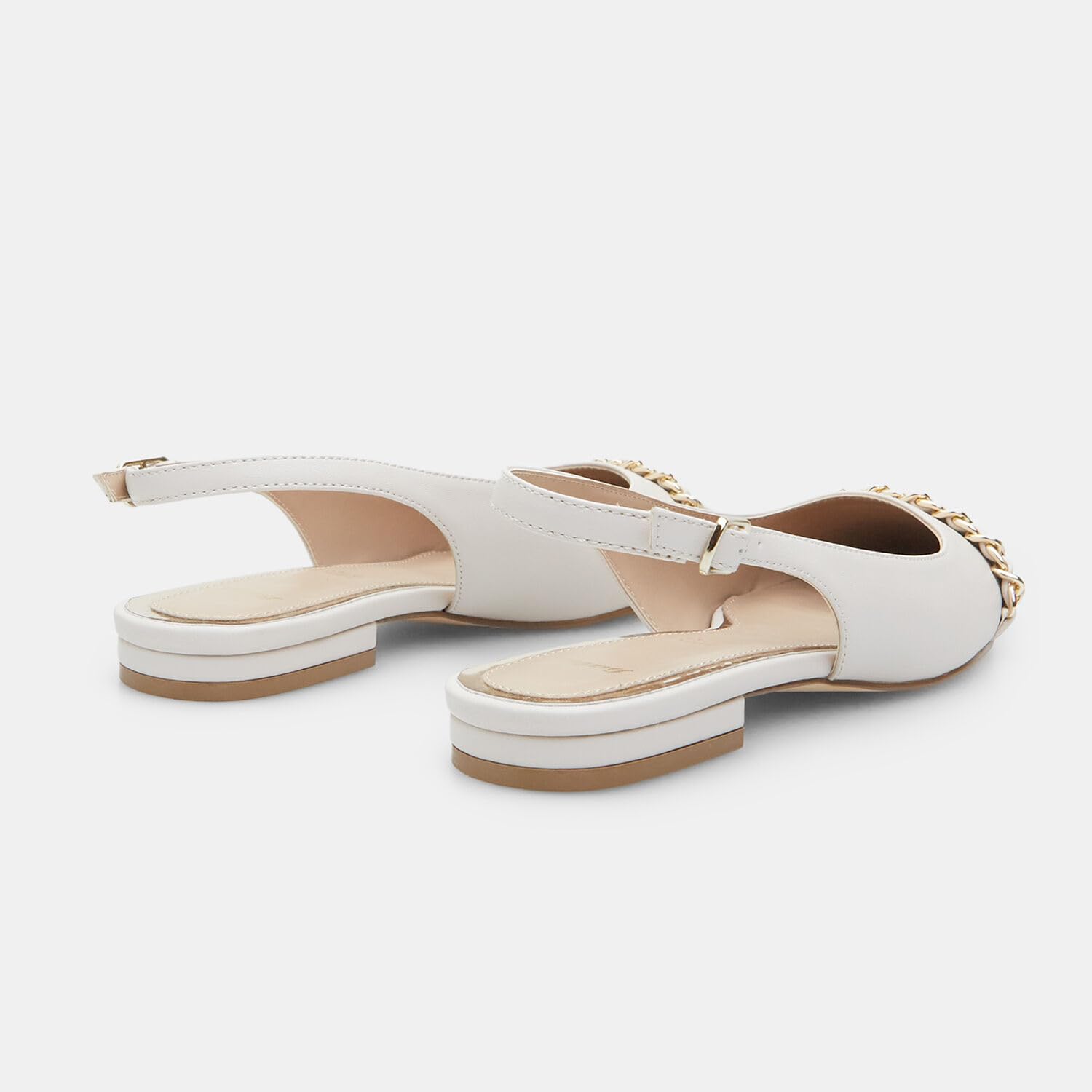 Bata Slingback femme talon ville confort