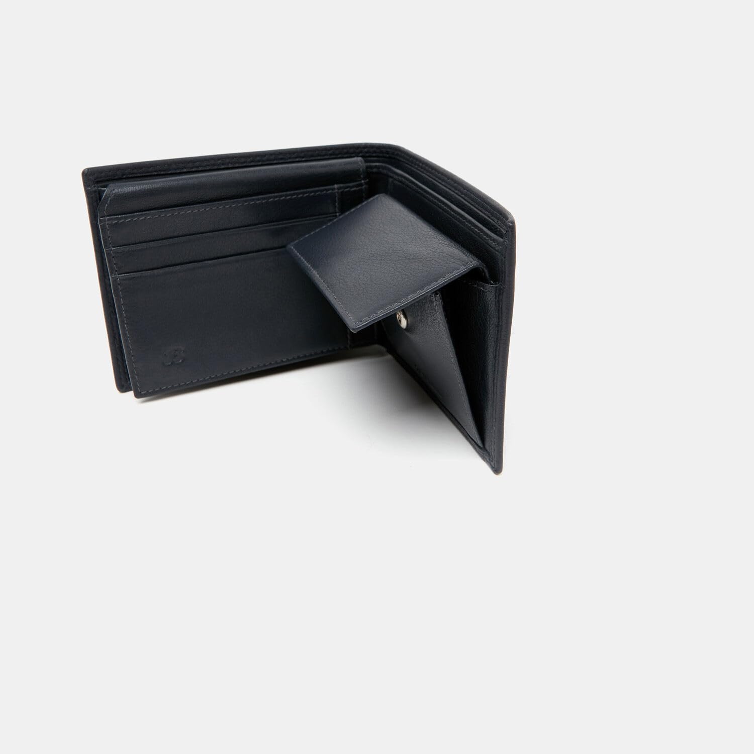 Bata Portefeuilles portefeuille cuir bleu véritable