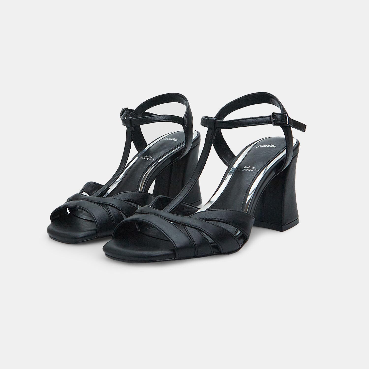 Bata Sandale femme talon 7,5 cm confort élégante