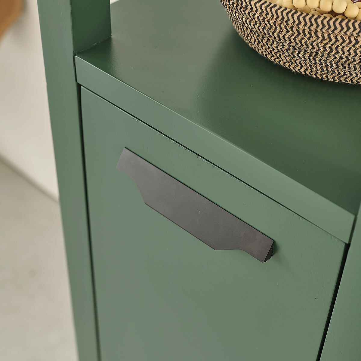 Berah Getah Olivia colonne salle de bain verte 160 cm acacia