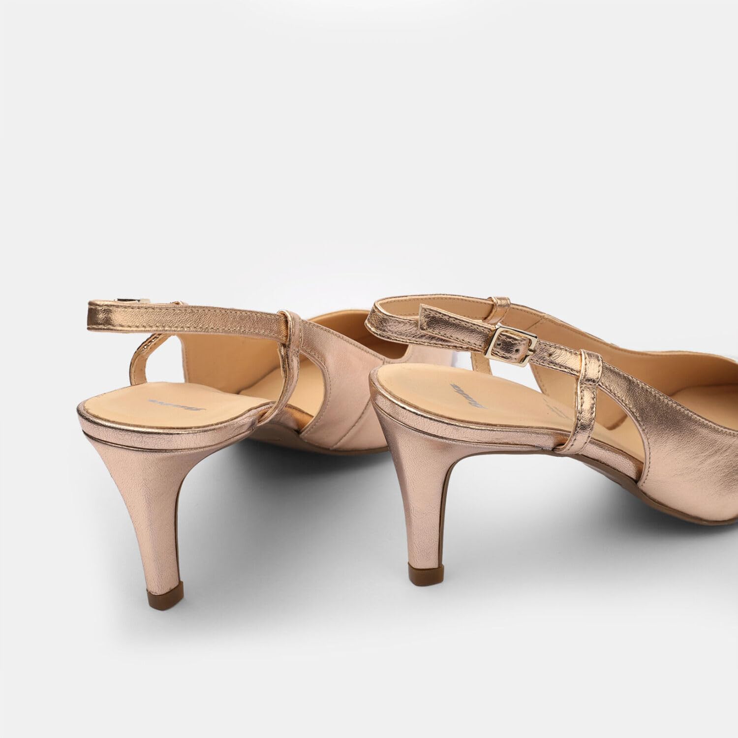 Bata Slingback cuir femme talon 9 cm