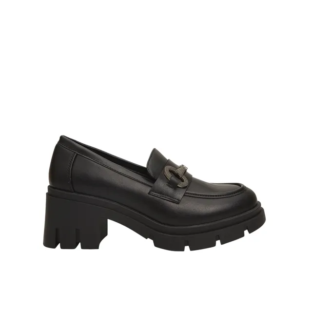Bata Red Label Mocassins Femme Talon Midi Barrette