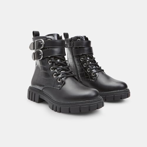 Bata Bottines fille boucles croco 33 EU