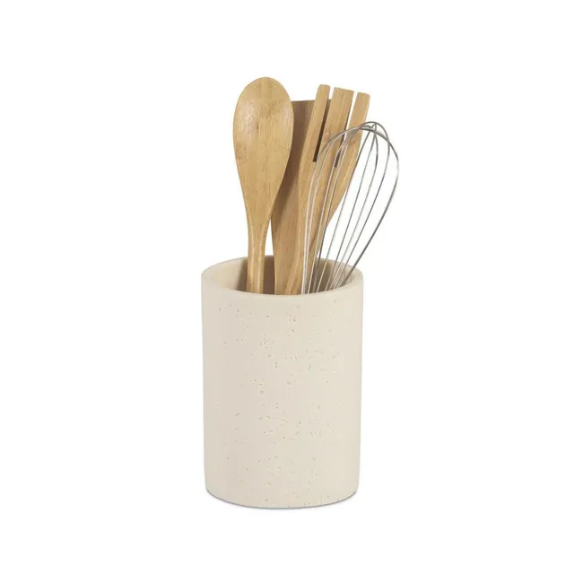 Andrea House Cocina pot ustensiles cuisine effet pierre gris