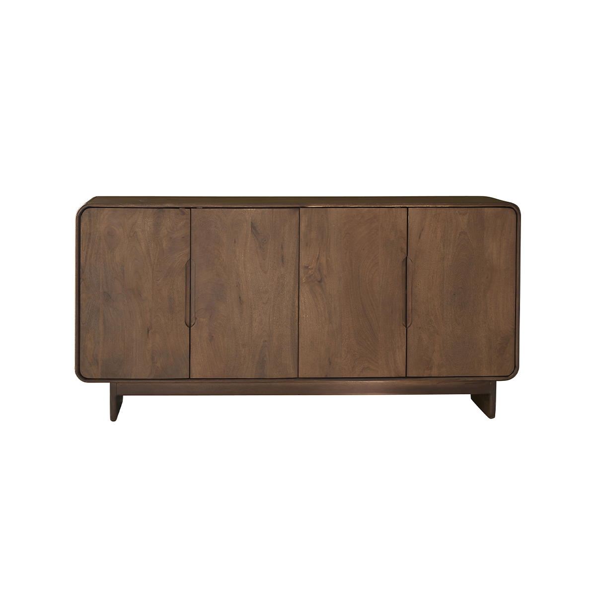 Berah Getah Sofia buffet manguier massif 160 cm noyer