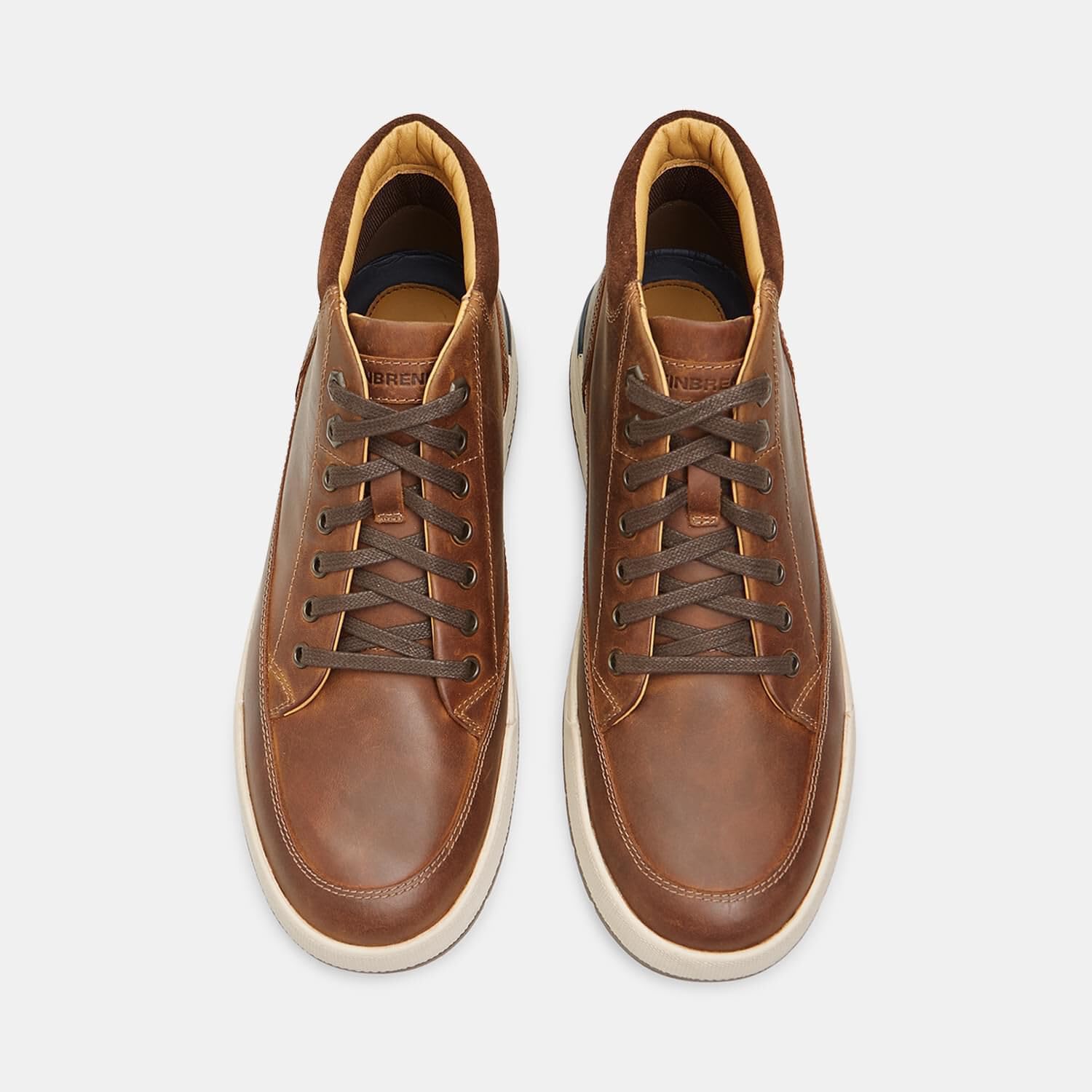 Weinbrenner sneakers mi-hautes homme cuir ville