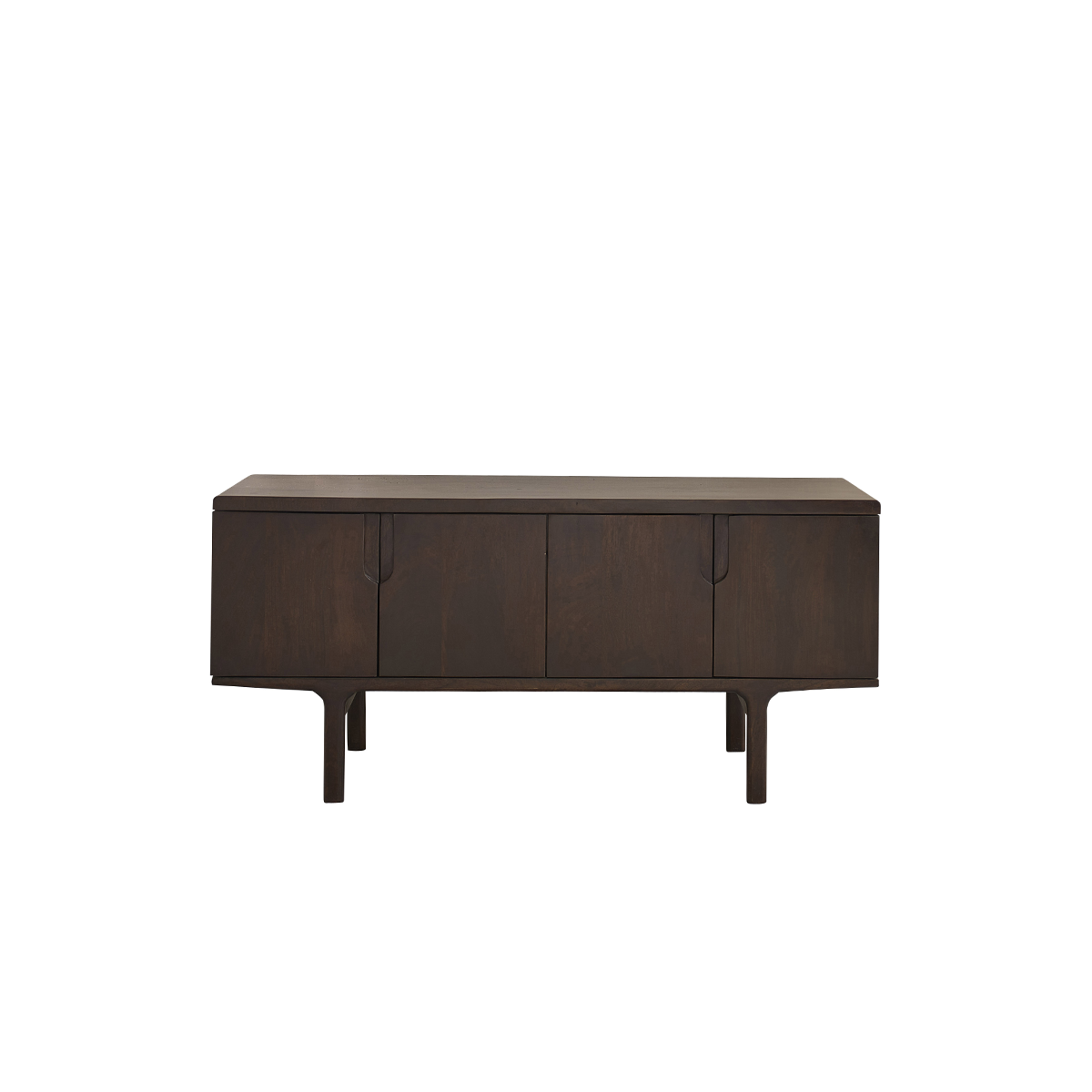Berah Getah LAZARE Meuble TV manguier 120 cm 4 portes