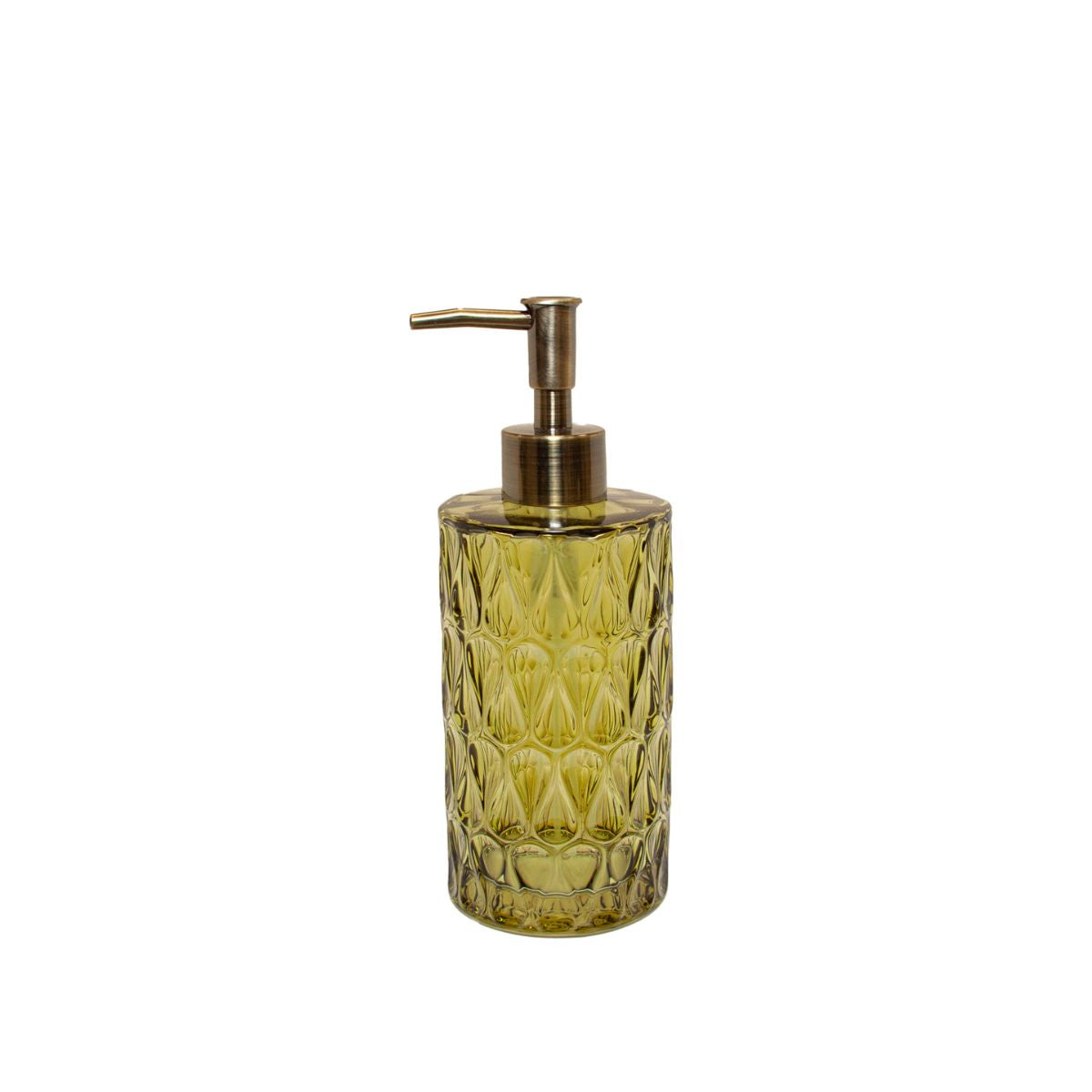 Andrea House Baño Pear distributeur savon verre vert