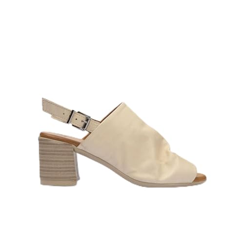 Bata Sandales cuir femme sandales à talon ville