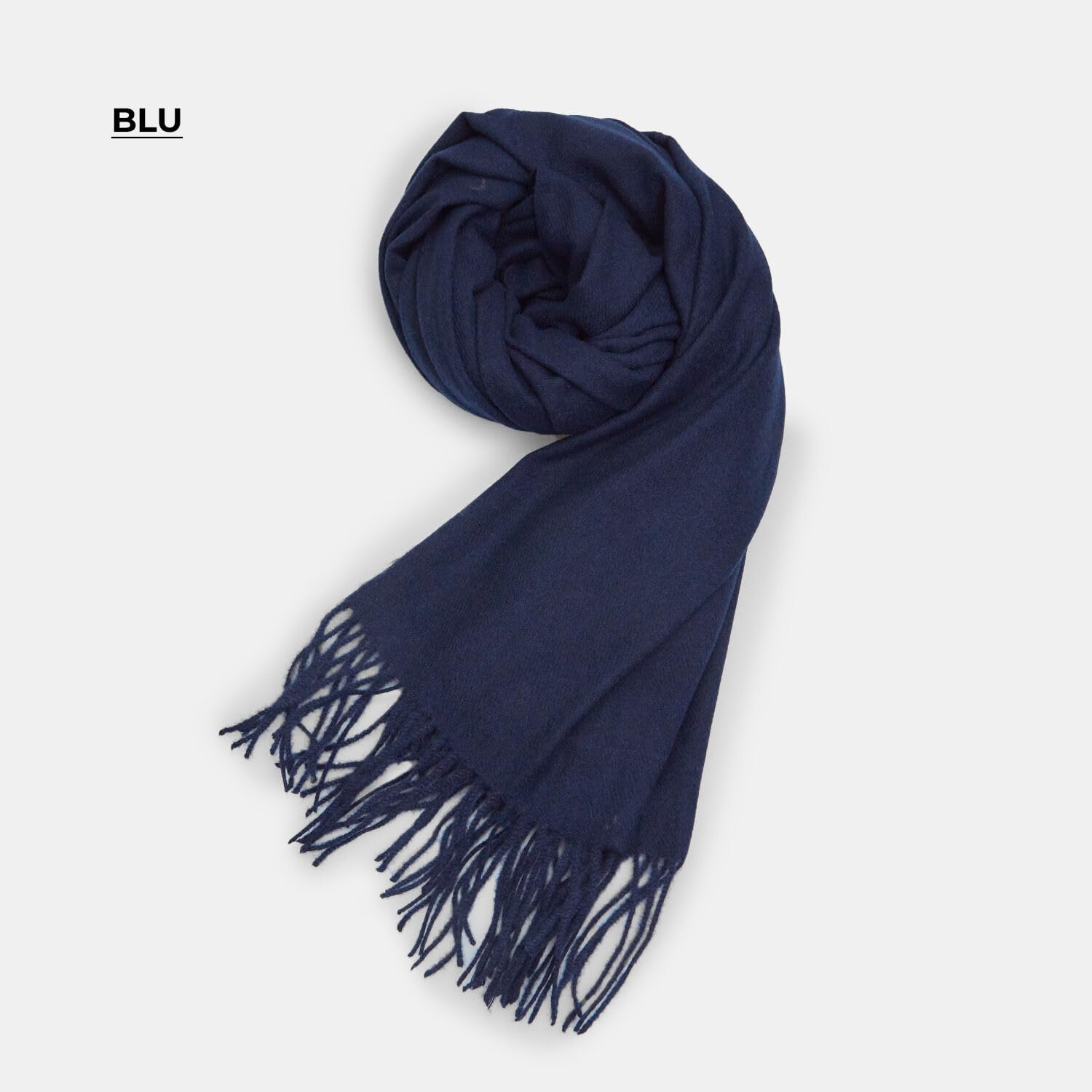 Bata écharpe unisexe franges tissu doux léger