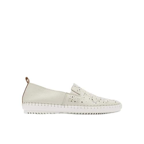 Bata Mocassins Cuir ajouré mocassins femme cuir