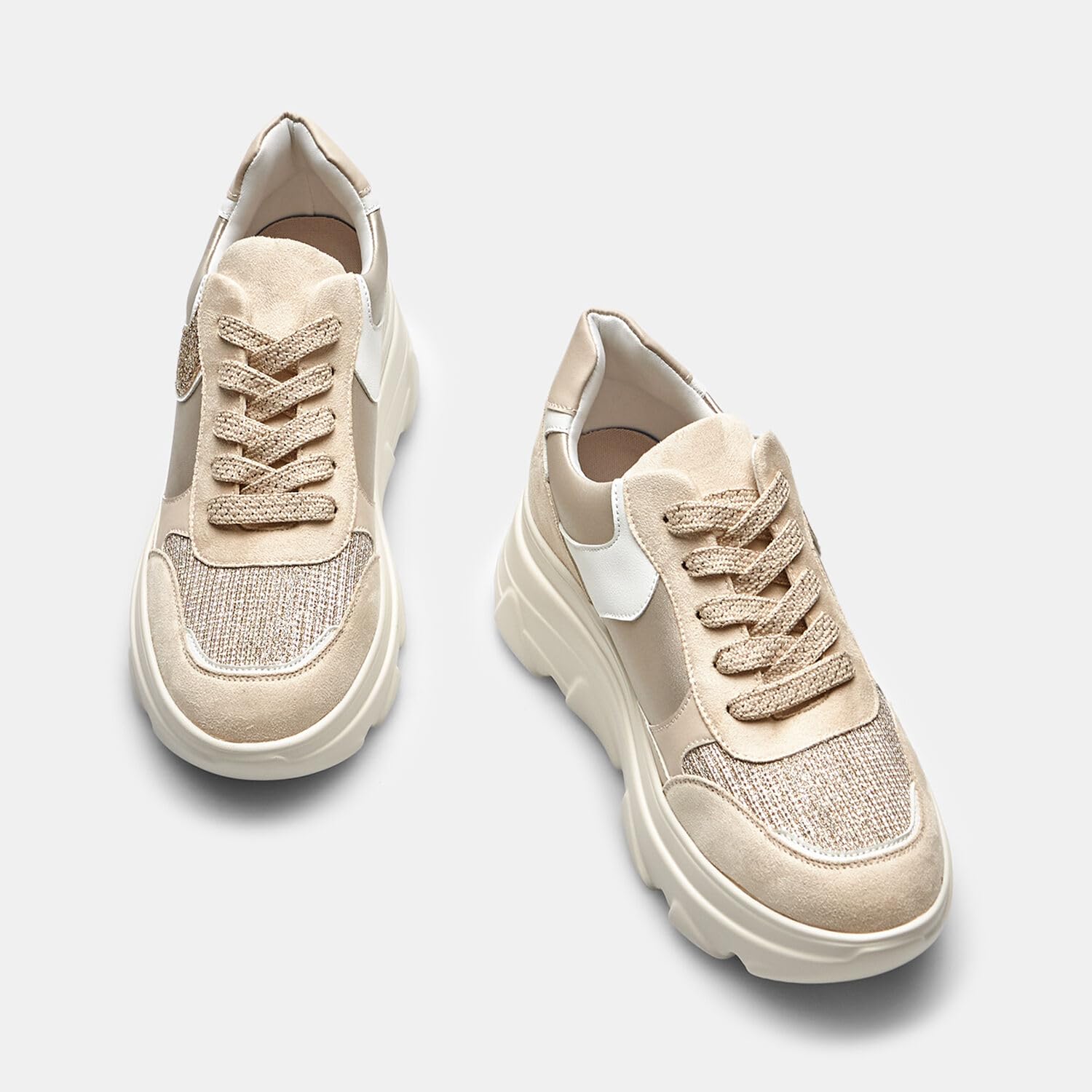 Bata Sneakers Femme Plateforme 3,5 cm – Baskets Confort