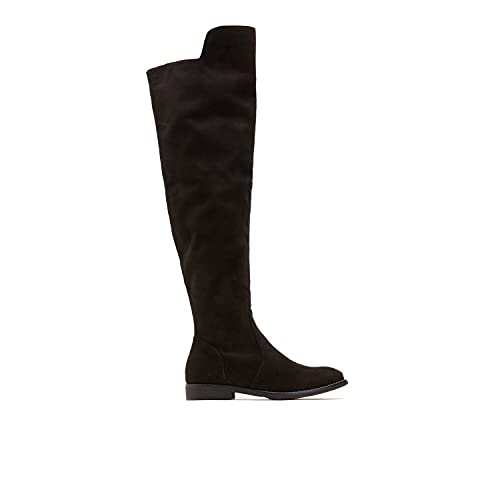 Bata Bottes Cuissardes en daim femme