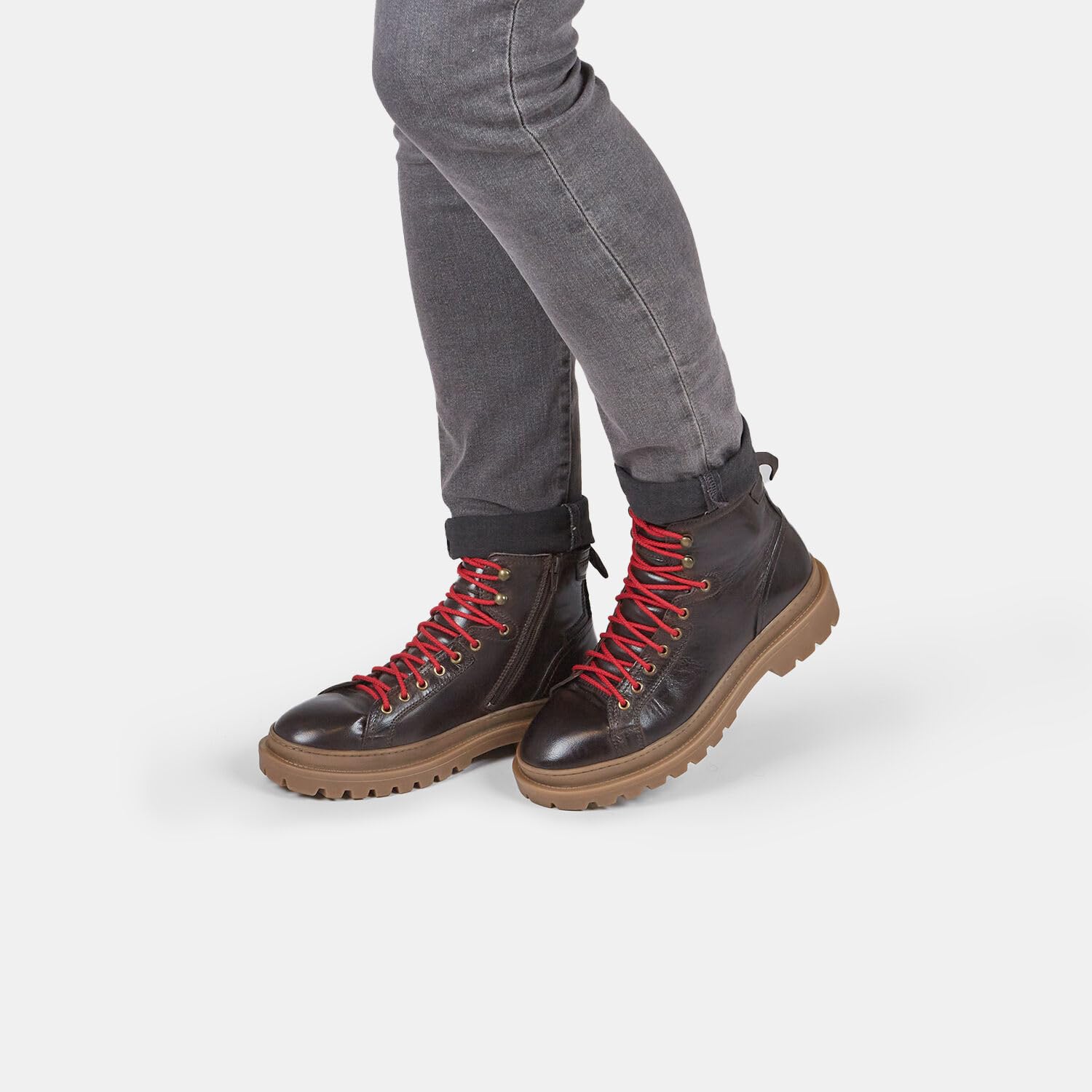 Bata bottines homme cuir semelle crantée