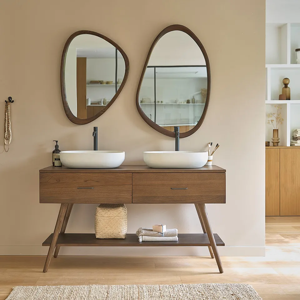 Berah Getah Calixte meuble salle de bain mindi 135 cm