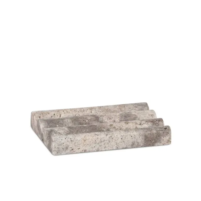 Andrea House porte-savon marbre gris salle de bain