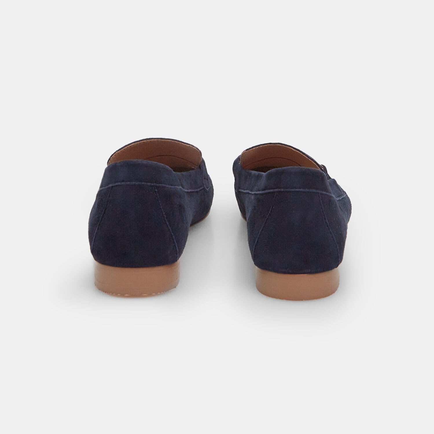 Bata Mocassins Daim Femme Doré Semelle Gomme