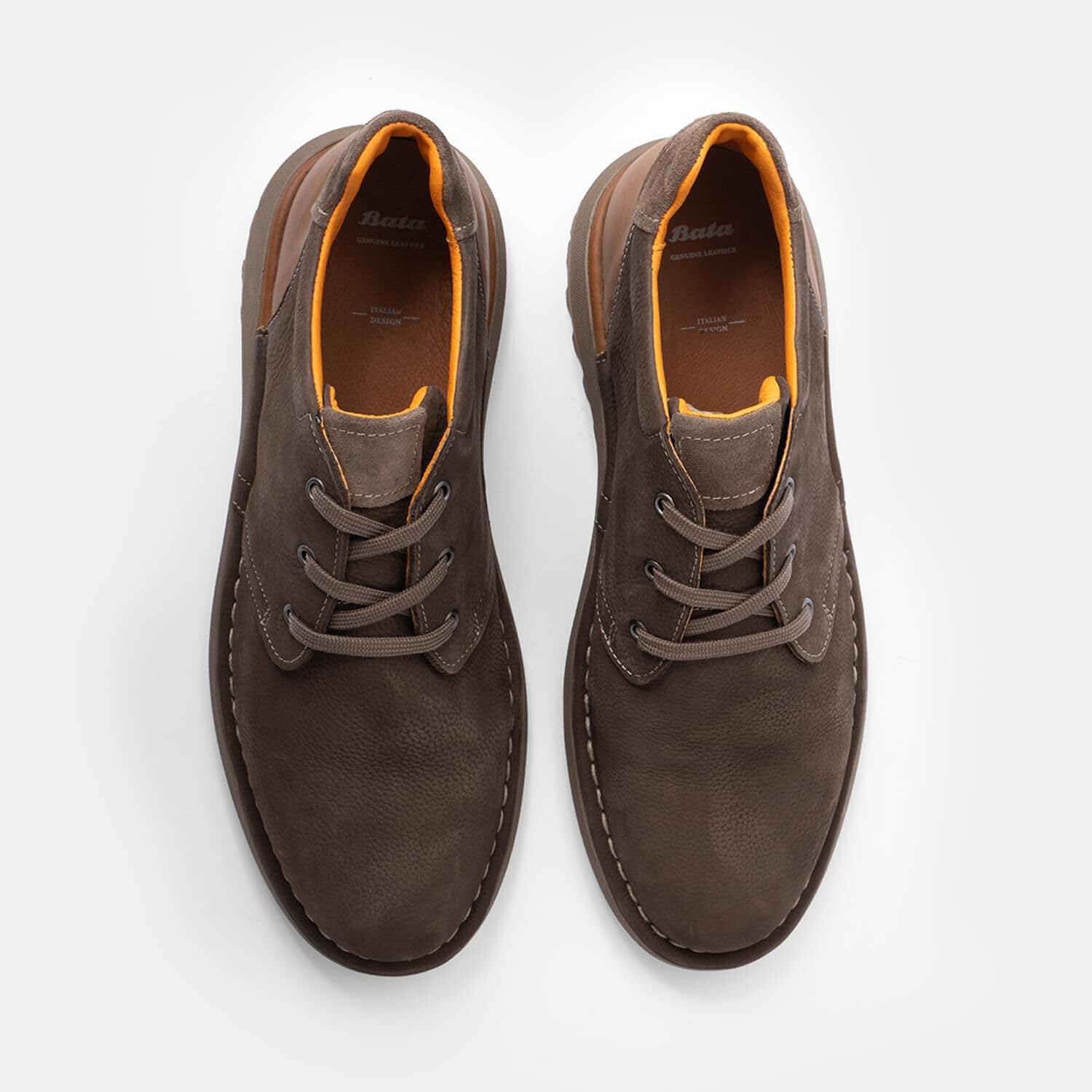 Bata Chaussures à lacets nubuck homme montantes