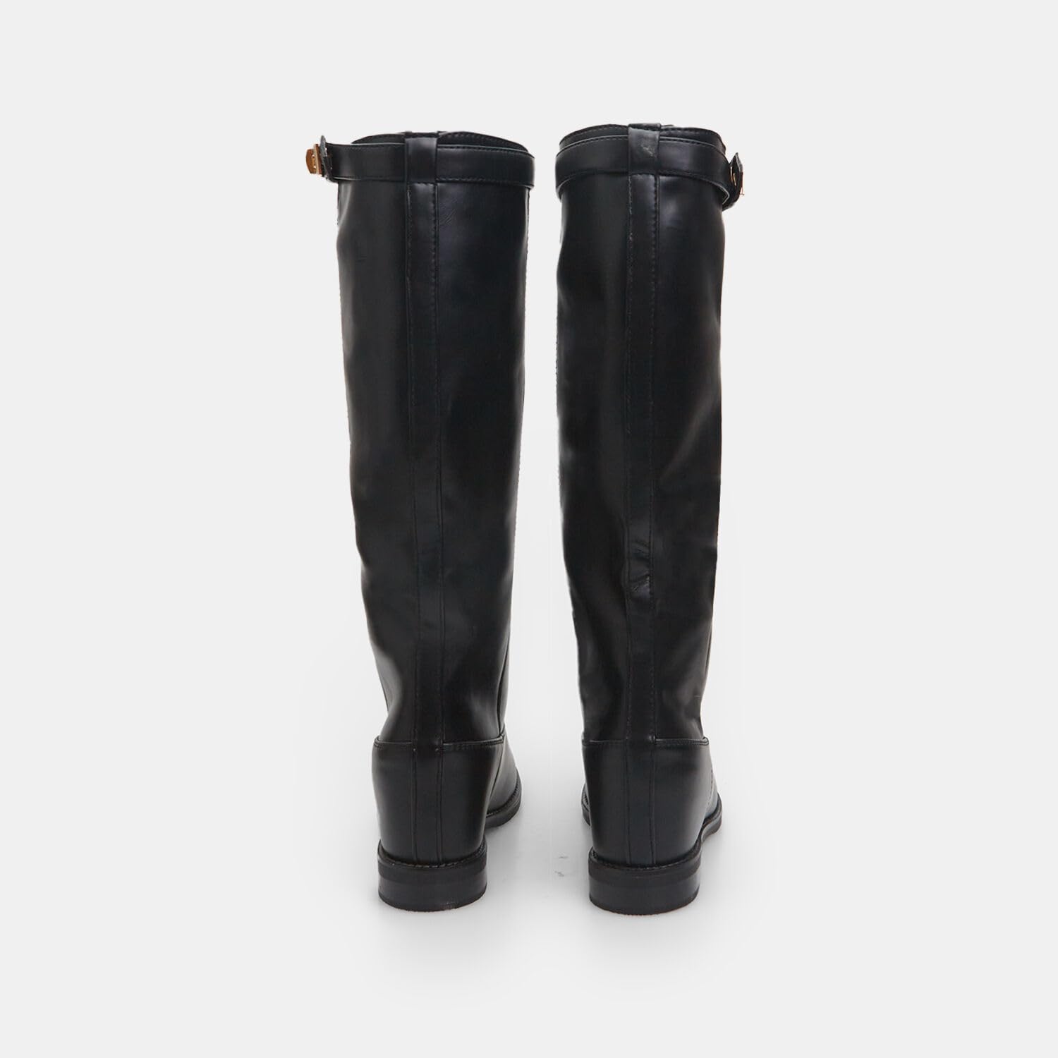 Bata Bottes Femme à Boucle Bottes Compensée Intérieure